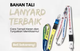 Bahan Tali Lanyard Terbaik untuk Menunjukkan Identitas Anda