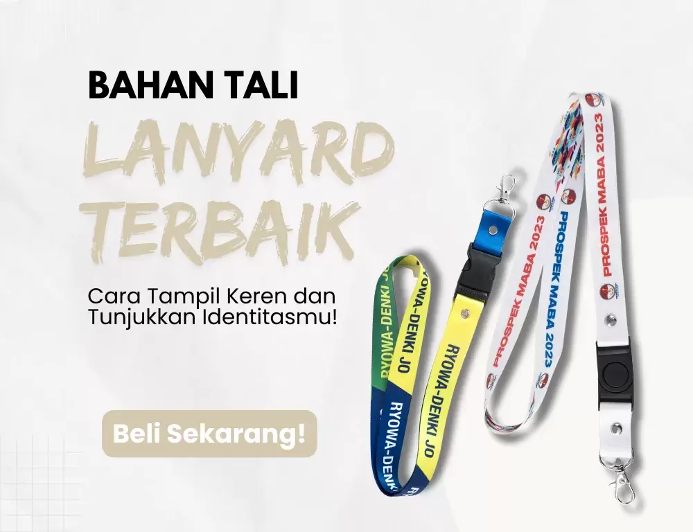 Bahan Tali Lanyard Terbaik untuk Menunjukkan Identitas Anda