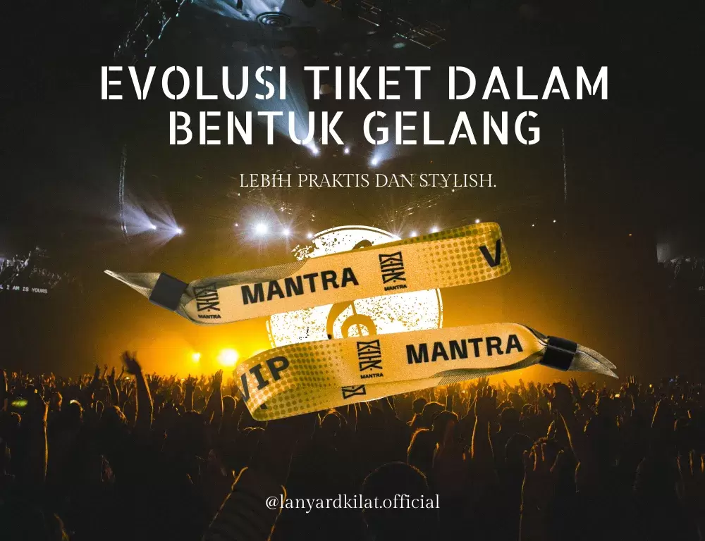 Bahan Tiket Gelang, Cobalah agar Hasilnya Kreatif dan Menarik