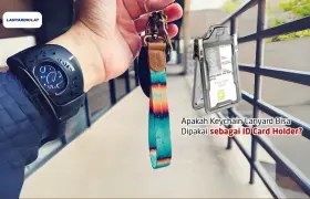 Apakah Keychain Lanyard Bisa Dipakai sebagai ID Card Holder? Ini Penjelasannya