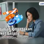 Apakah Percetakan Tiket Gelang Menerima Desain Custom?