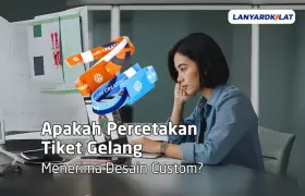 Apakah Percetakan Tiket Gelang Menerima Desain Custom?