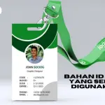 Bahan ID Card yang Sering Digunakan Vendor Percetakan