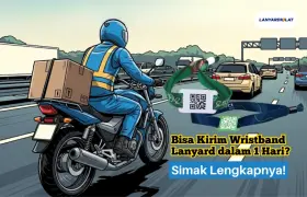 Bisa Kirim Wristband Lanyard dalam 1 Hari? Simak Lengkapnya!