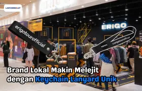 Brand Lokal Makin Melejit dengan Keychain Lanyard Unik