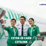 Cetak ID Card Citilink Custom Free Sample Gratis Ongkir Se-Indonesia