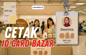 Cetak ID Card Panitia Bazar untuk Identitas Acara Lebih Teratur