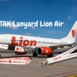 Cetak Lanyard Lion Air: Tali Identitas dan Gantungan ID Karyawan Maskapai