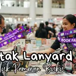 Cetak Lanyard Pameran Buku Custom untuk Panitia, Exhibitor, dan VIP