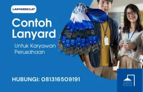 Contoh Lanyard untuk Karyawan Perusahaan