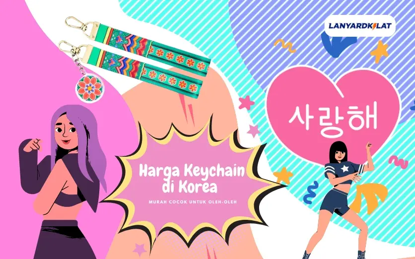 Harga Keychain di Korea Murah Cocok untuk Oleh-oleh