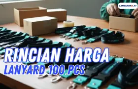 Rincian Harga Lanyard 100 Pcs untuk Segala Kebutuhan Acara & Event