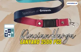 Vendor Percetakan Ungkap Detail Harga Lanyard 2500 Pcs