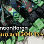 Rincian Harga Tali Lanyard 500 Pcs untuk Kebutuhan Skala Besar