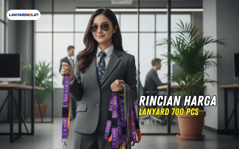 Rincian Harga Lanyard 700 Pcs: Lengkap dengan Pilihan Bahan dan Aksesoris
