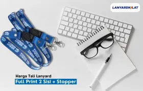 Harga Tali Lanyard Full Print 2 Sisi + Stopper