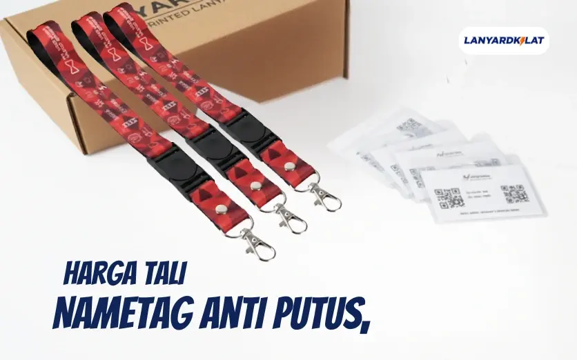 Harga Tali Nametag Anti Putus, Kuat, Awet, Bergaransi 1 Tahun