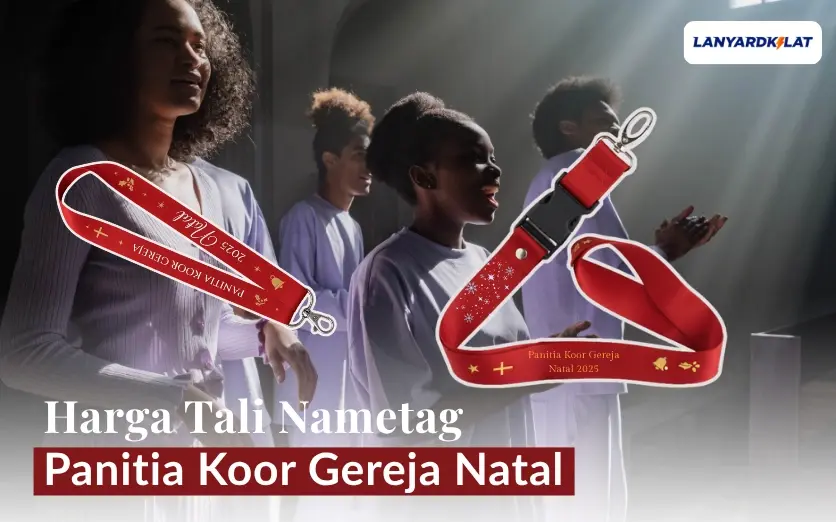 Harga Tali Nametag Panitia Koor Gereja Natal Pasti FREE Ongkir