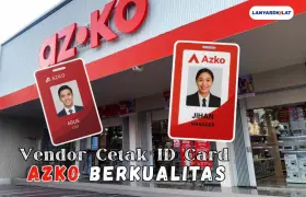 Vendor Cetak ID Card AZKO Berkualitas untuk Ribuan Karyawan Seluruh Cabang