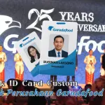 Cetak ID Card Custom untuk Perusahaan Garudafood di Lanyardkilat