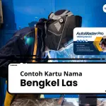 Contoh Kartu Nama Bengkel Las untuk Kelancaran Bisnis Anda