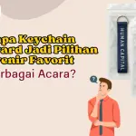 Kenapa Keychain Lanyard Jadi Pilihan Souvenir Favorit di Berbagai Acara?