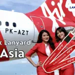 Cetak Lanyard AirAsia Indonesia, Tali ID Card Resmi untuk Identitas Maskapai