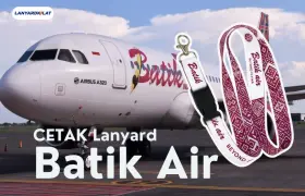 Cetak Tali Co Card Batik Air Eksklusif untuk Identitas Karyawan