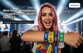 Bisa Order Wristband Lanyard Tanpa Desain Sendiri? Yuk Simak!