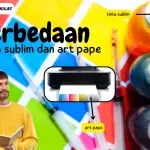 Perbedaan Tinta Sublim dan Art Paper, Harus Pilih yang Mana?