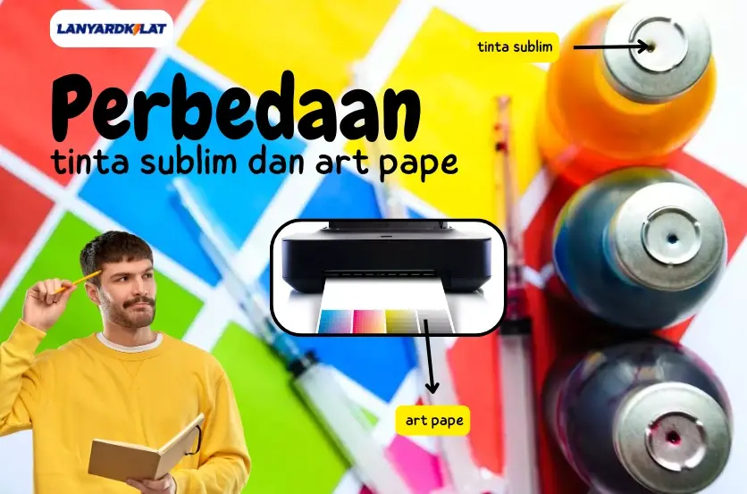 Perbedaan Tinta Sublim dan Art Paper, Harus Pilih yang Mana?