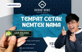 Nemtek Nama: Fungsi dan Tempat Cetaknya yang Murah