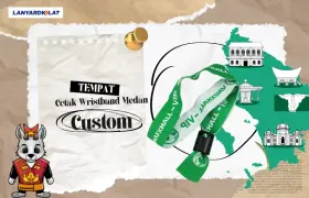 Tempat Cetak Wristband Medan Proses Kilat Cuma 1 Hari Aja