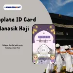 3+ Template ID Card Manasik Haji yang Keren dan Berkesan