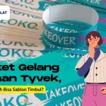 Tiket Gelang Bahan Tyvek, Apakah Bisa Sablon Timbul?