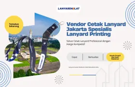 Vendor Cetak Lanyard Jakarta Spesialis Lanyard Printing