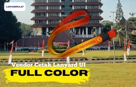 Vendor Lanyard UI: Solusi Cetak Tali Gantungan untuk Acara Kampus
