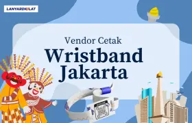 Vendor Wristband Jakarta, Cetak Custom Cepat & Berkualitas