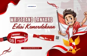 Wristband Lanyard Edisi Kemerdekaan, Meriahkan 17 Agustus Sekarang!