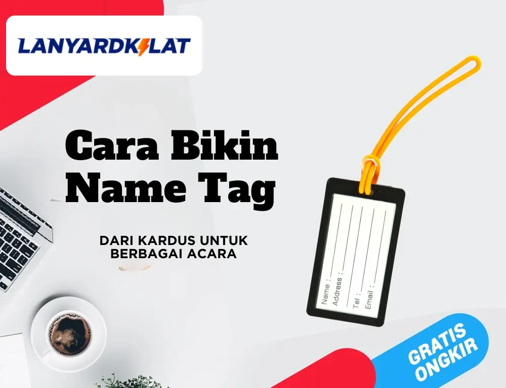 4 Cara Bikin Name Tag dari Kardus / Karton yang Kreatif