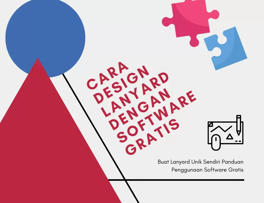 Cara Desain Lanyard dengan Software Gratis