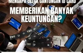 Cetak Gantungan ID Card dan Keuntungan Memakainya