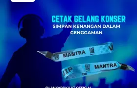 Cetak Gelang Konser: Bawa Pulang Kenangan dari Konser Favorit