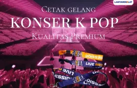 Cetak Gelang Konser KPOP Kualitas Premium CS Online 24 Jam