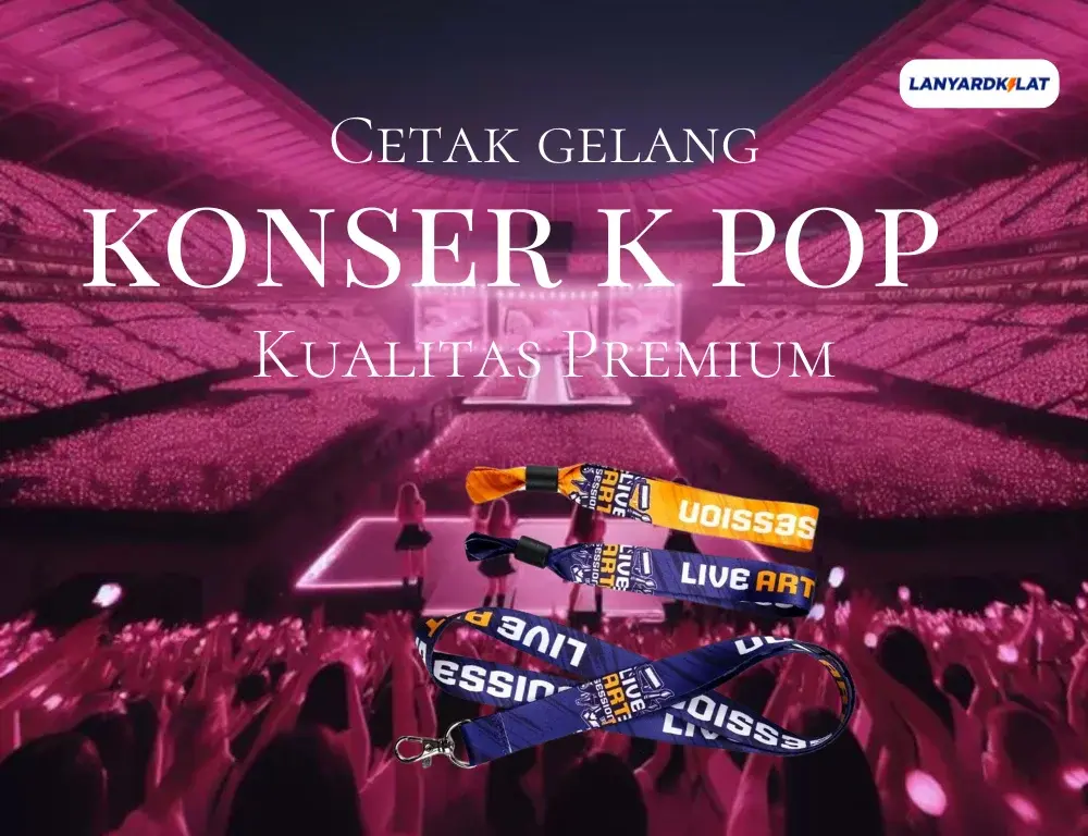 Cetak Gelang Konser KPOP Kualitas Premium CS Online 24 Jam