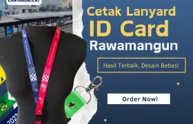 Vendor Pilihan Cetak Kalung Lanyard Custom di Rawamangun