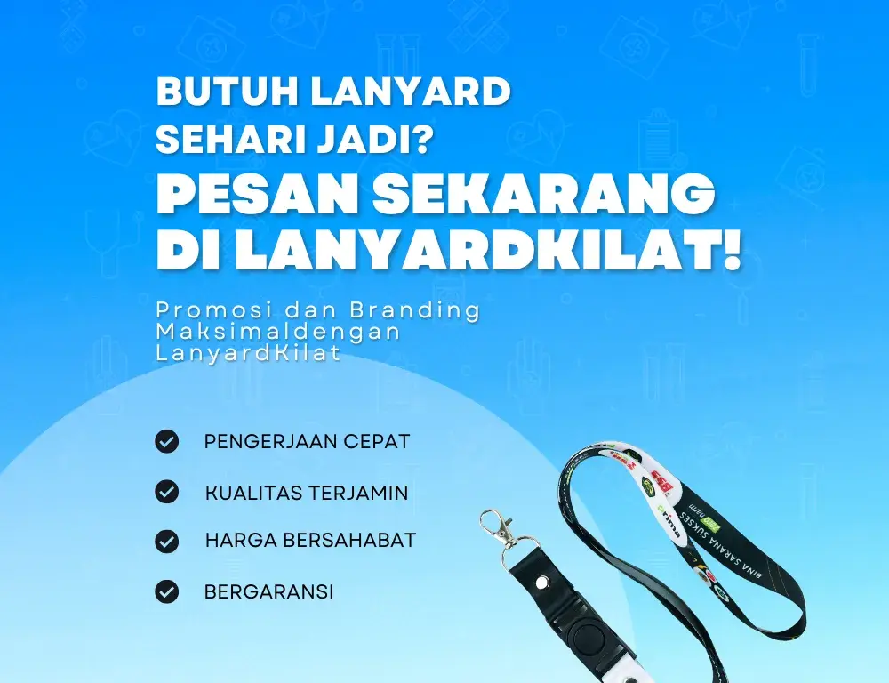 Cetak Lanyard Banjarmasin Sehari Jadi-1