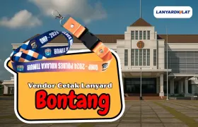 Cetak Lanyard Bontang Full Color dengan Produksi Cepat