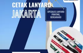 Jasa Cetak Lanyard Jakarta Bisa Cetak 10.000 Pcs Warna Akurat