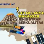Cetak Lanyard Makassar Berkualitas Desain Premium